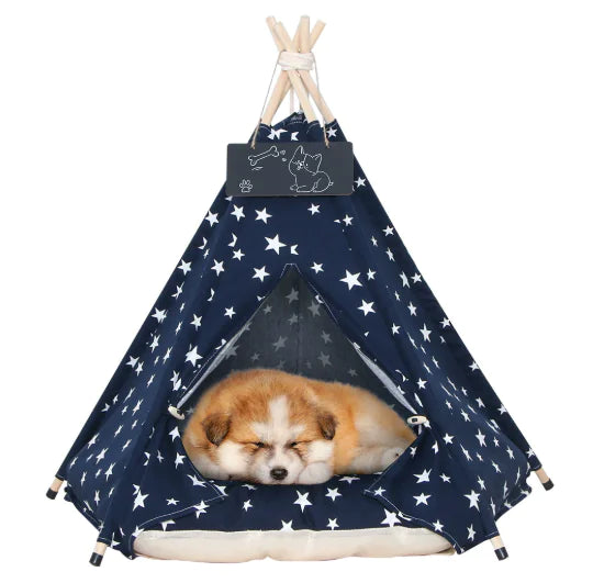 Canvas Pet Tent for Small and Medium Dogs